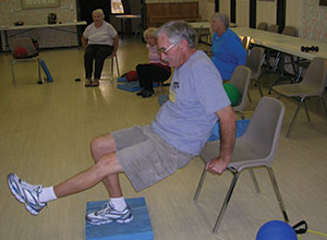 Seniors Exercising